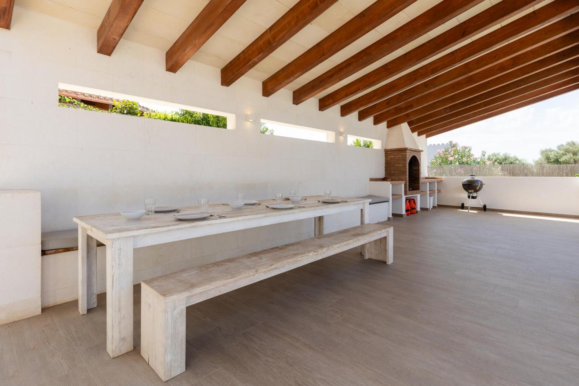 Villa Maravilla With Heatable Pool Rooftopbar With Sea Views And Range Rover Binibeca Buitenkant foto